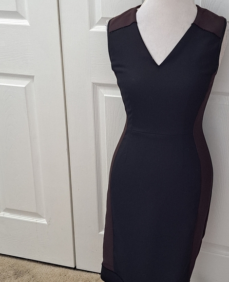 Designer Reed Krakoff Color Block Sheath Dress Custom Fit See Measurements - Picture 7 of 16